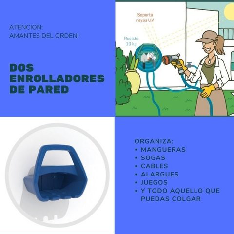 ENROLLADOR PARA MANGUERA